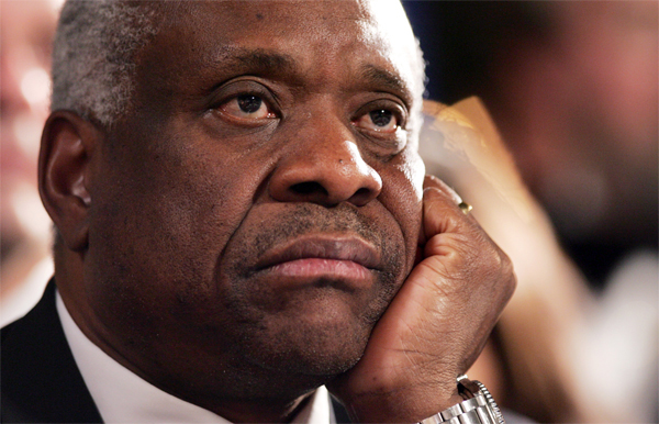 Supreme Court Justice Clarence Thomas.