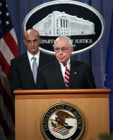 Attorney General Michael Mukasey.