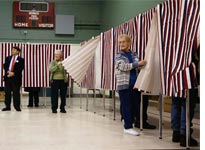 Voting booths