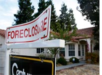 A foreclosed home 