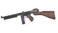 A tommy gun