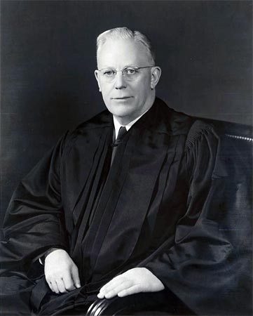 Earl Warren, the 14th chief justice of the United States.