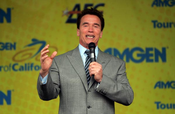 California Gov. Arnold Schwarzenegger.