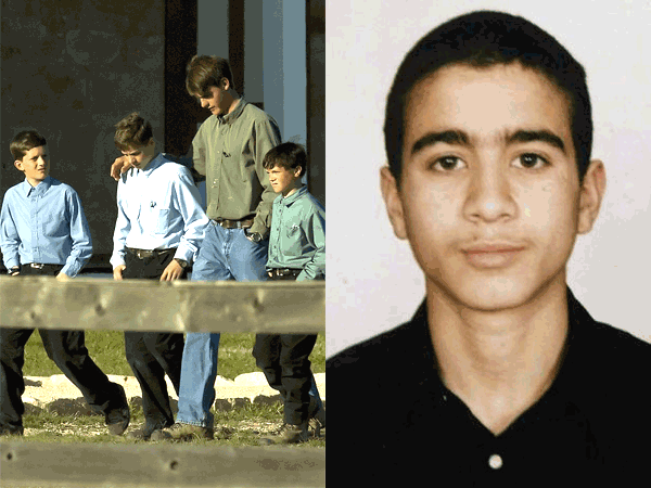 FLDS teens and Omar Khadr.
