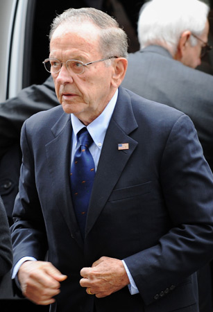 Alaska Sen. Ted Stevens.