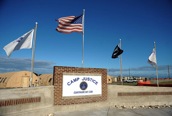 "Camp Justice" in Guantanamo Bay.