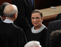 Supreme Court Justice Ruth Bader Ginsburg