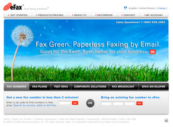 eFax site.