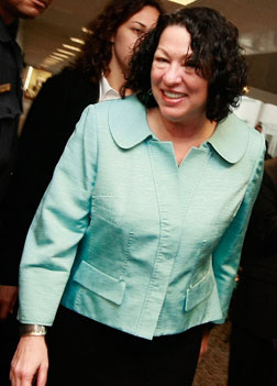 Photograph of Sonia Sotomayor.