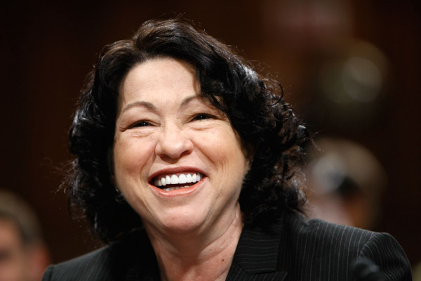 Sonia Sotomayor.