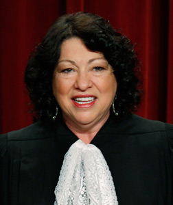 Justice Sonia Sotomayor. Click image to expand.