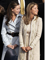 Jenna and Barbara Bush. Click image to expand.