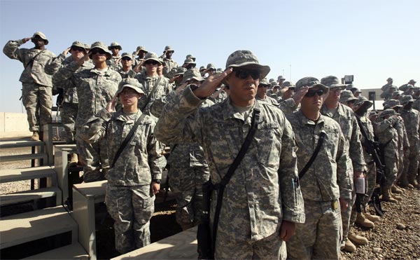 U.S. soldiers in Iraq.