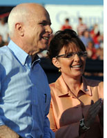 John McCain and Sarah Palin. Click image to expand.