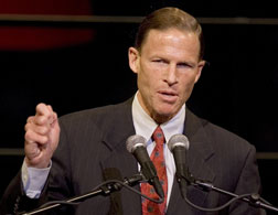 Connecticut Attorney General Richard Blumenthal. Click image to expand.