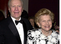 Gerald and Betty Ford, 2000. Click image to expand.