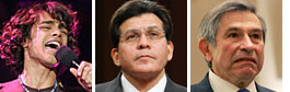 Sanjaya Malakar, Alberto Gonzales and Paul Wolfowitz.