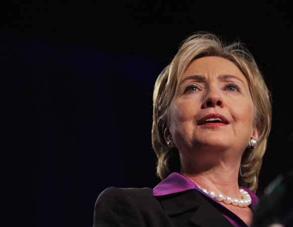 Hillary Clinton.
