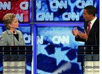 Hillary Clinton and Barack Obama. Click image to expand.
