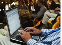 Bloggers at work