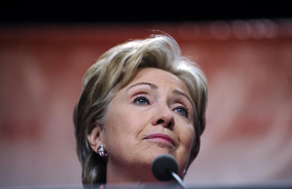 Hillary Clinton.