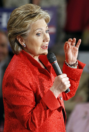Hillary Clinton.