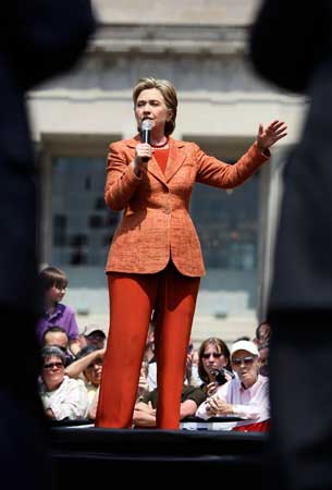 Hillary Clinton.
