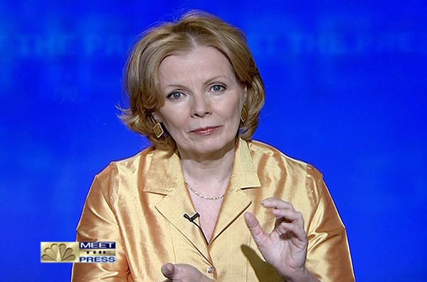 Wall Street Journal columnist Peggy Noonan.