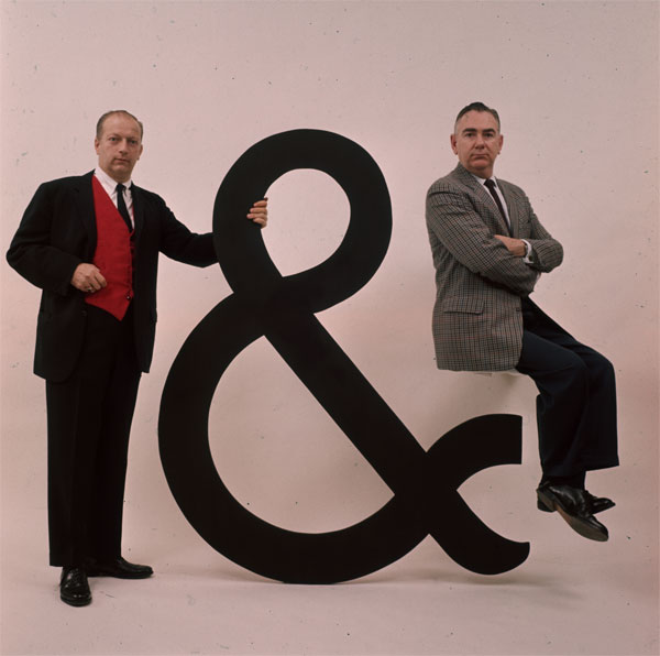 Radio-comedy duo Bob Elliott and Ray Goulding.