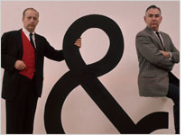 Radio-comedy duo Bob Elliott and Ray Goulding. Click image to expand.