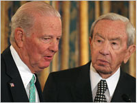 James Baker with Warren Christopher. Click image to expand