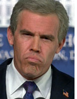 Josh Brolin as George W. Bush in W.