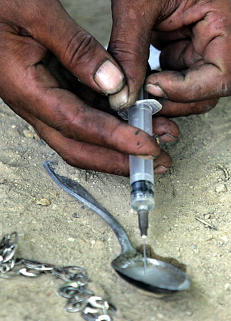 Heroin.