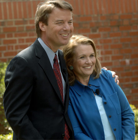 John and Elizabeth Edwards.