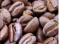 Roasted coffee beans . Click image to expand.