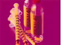 Insulin doses and syringes