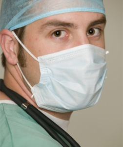 Why don't doctors stay home when they are sick? Click image to expand.