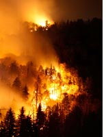 Wildfires In Southern California. Click image to expand.