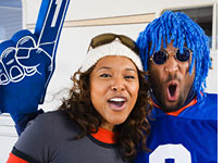 Super Bowl fans.