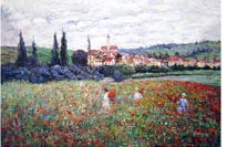 Monet's "Poppies Near Vetheuil"