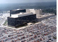 NSA headquarters in Fort Meade, Maryland.