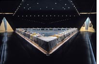 Judy Chicago's The Dinner Party. Click image to expand.