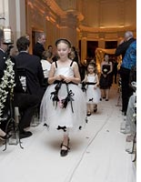 Quinn and Dixie as flower girls. Click image to expand.