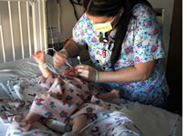 Walker's nurse Kim
Click image to expand.