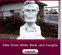 Click here to launch a slide show on a Chicago neighborhood's Lincoln statue.