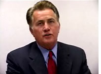 Martin Sheen acting the part