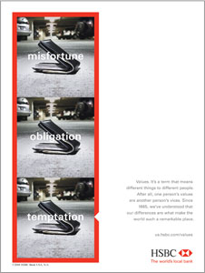 HSBC Ad.
