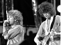 Robert Plant and Jimmy Page. Click image to expand.