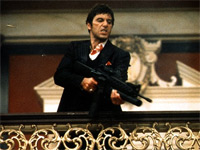 Al Pacino in Scarface. Click image to expand.