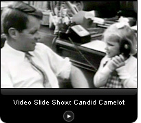 Click here to launch a slide show on Robert Drew's JFK documentaries.